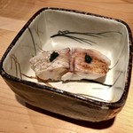 器楽亭 - のど黒の蒸し寿司