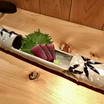 器楽亭 - 目地鮪の炙り