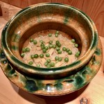 器楽亭 - 筍とうすい豆の炊き込みご飯