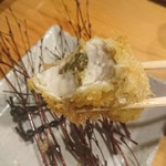 浅草じゅうろく - カキフライ（断面）