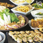 Tori Tetsu - 定番の串焼き・唐揚げと総州 紅楽美のすき焼き鍋コース