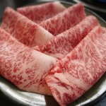 やすだ - 初めて入荷したとのこと。
      本日は秋田牛です♪