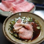 やすだ - お父さんにしゃぶしゃぶして貰いました✨