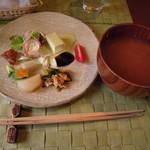 茶粥セット(850円)