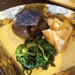 金町製麺 - おばんざい盛り合わせ