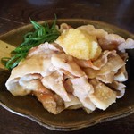 金町製麺 - 豚バラポン酢