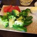 金町製麺 - 温野菜