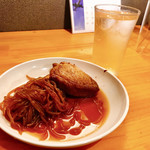 博多のおでん - 『糸こんにゃく＆ばくだん』しゃんにシュワシュワたい♪