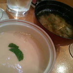 Umai Sushi Kan - セット茶碗蒸しと汁物