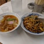 中華タカノ - 肉丼＆ワンタン
