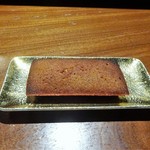 TACUBO - 田くぼ牛コース：お茶菓子（焼きたてフィナンシェ）