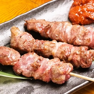 Enjoy about 20 types of Grilled skewer that bring out the flavors of the ingredients!