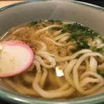 Kakogawa Koshitsu Izakaya Komoriya - 手打ちうどんです、セットものは小うどん、プラス１５０円で大になります（２０１９．２．２８）