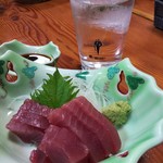 赤兎馬 - メバチマグロ造り