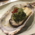 鮨 心白 - この牡蠣がびっくりするほど美味しかった