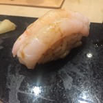 鮨 心白 - 金目鯛　こちらも脂が乗っていましたよ