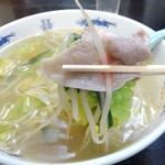 Sakamoto Soba - 野菜と豚肉