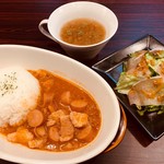 ビストロ ド ラムカン - カスレライスランチ