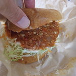 福ベーグル - お肉を使わないミートサンド
