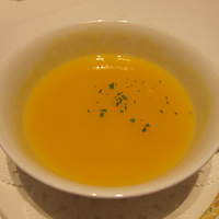 南園 - 板谷貝入りカボチャのとろみスープ
