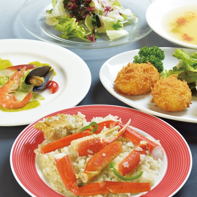 ランチメニュー : CRAB & OYSTER HOUSE メヒコ (【旧店名】シーフードレストラン メヒコ お台場店) - お台場海浜公園 ...