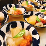 Chako Rusutando Ao - コース料理はオトナのための個人盛りでご提供致します。
