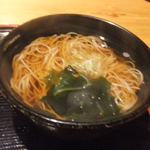 桑の葉料理 いけ田 - かけ蕎麦