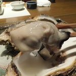 活鮮 てんま亭 - 生牡蠣アップ