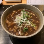 丹念 - 特製丹念カレーうどん イカ天添え 770円
