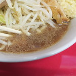 ラーメン二郎 - スープ