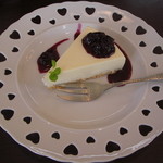かふぇかれんだー - クリームチーズケーキ（ブルーベリー）