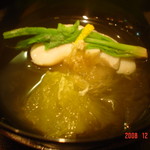 炭焼き かどた/お料理すゞ㐂 - お椀　　タラ昆布椀