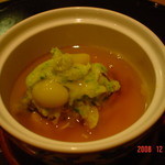 炭焼き かどた/お料理すゞ㐂 - 蒸し物　　さわら白菜蒸しと銀杏・百合根など 