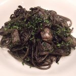 アリタリア - アオリイカのイカ墨スパゲッティ