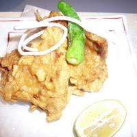 日本料理 羽衣 - ふぐのから揚げ