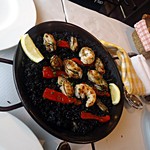 ユーロバル・オオシマ - イカ墨のパエリア【2人前】