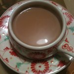 インドレストラン ラム - 相変わらず飲みづらい器のチャイ