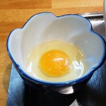 保谷大勝軒 - やはり生卵は必です