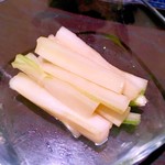 め組 - セロリの浅漬け。
