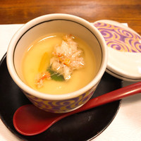 かに道楽 梅田店 - カニ茶碗蒸し