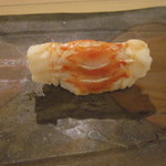 鮨 そえ島 - 車エビ　エビの風味と旨みがもの凄い