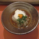 鮨 そえ島 - のれそれ　優しい味わいのポン酢と山芋