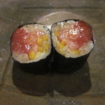 鮨 そえ島 - トロタク巻き　とろけます