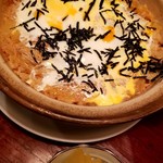 洋風居酒屋 大徳 - ツナキムチの釜飯(玉子プラス)
