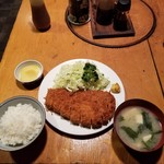 蟻や - ロースかつ定食