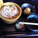 もりうどん（野菜天ぷら付き）のうどん