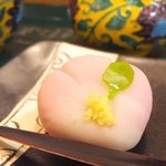 Sabou Nagomi - 目にも鮮やかな和菓子がセットに。