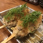 串焼キ カメチヨ・シャルボン - ぽん酢おろしつくね