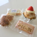 Miruku No Ki - 今回購入した4種類。