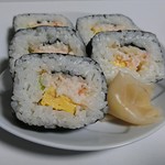 Sapporokanihonke - 「かに太巻寿司」